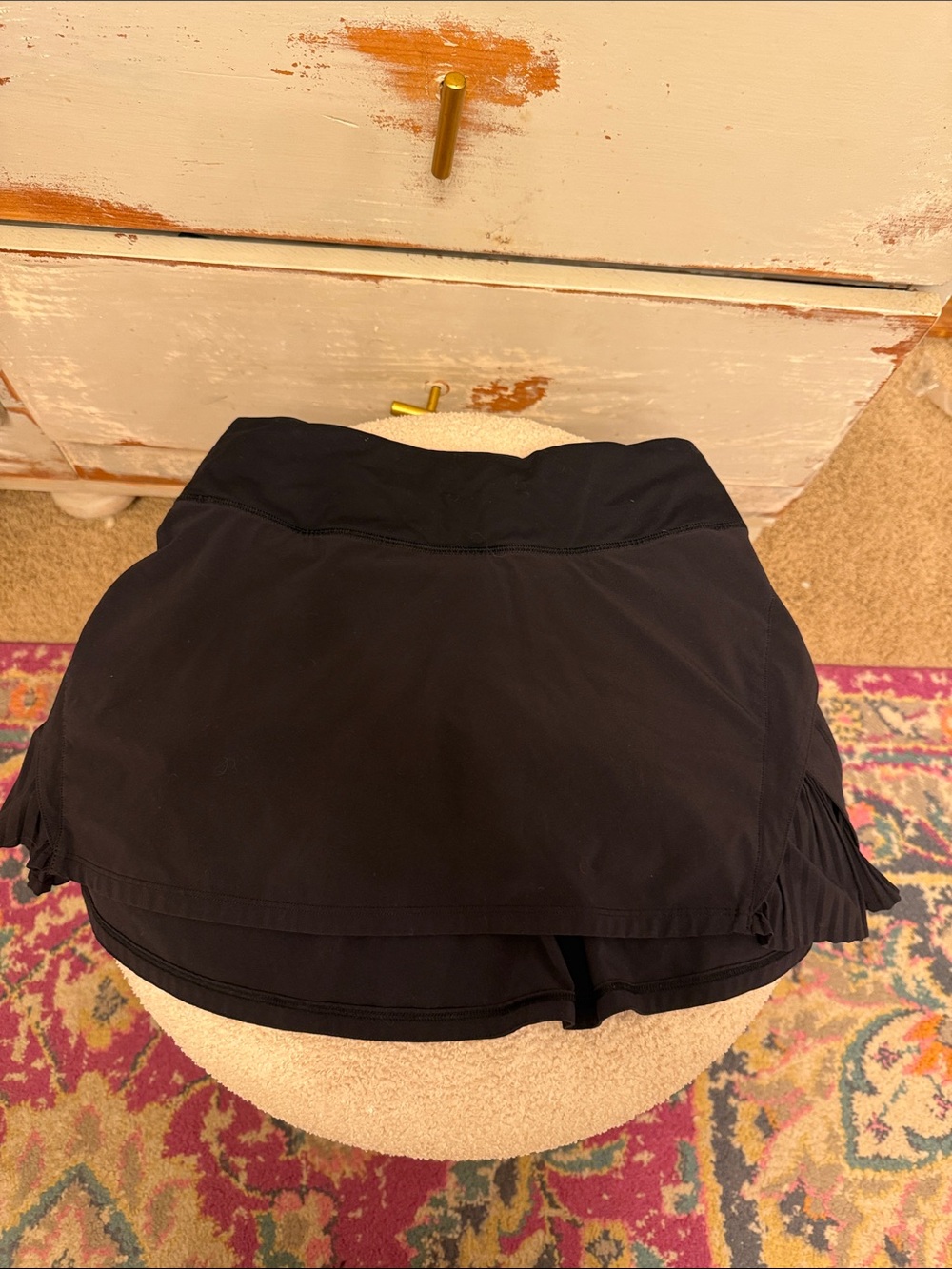Women’s Black Athletic Skort - LuLu Lemon
